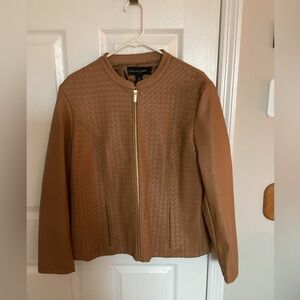 Colleen Lopez Faux Leather Jacket